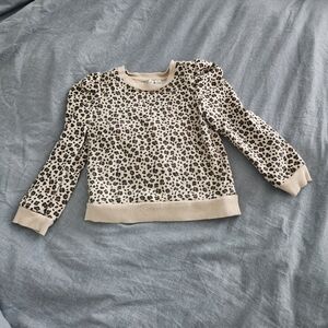 Janie & Jack Puff Sleeve Sweatshirt